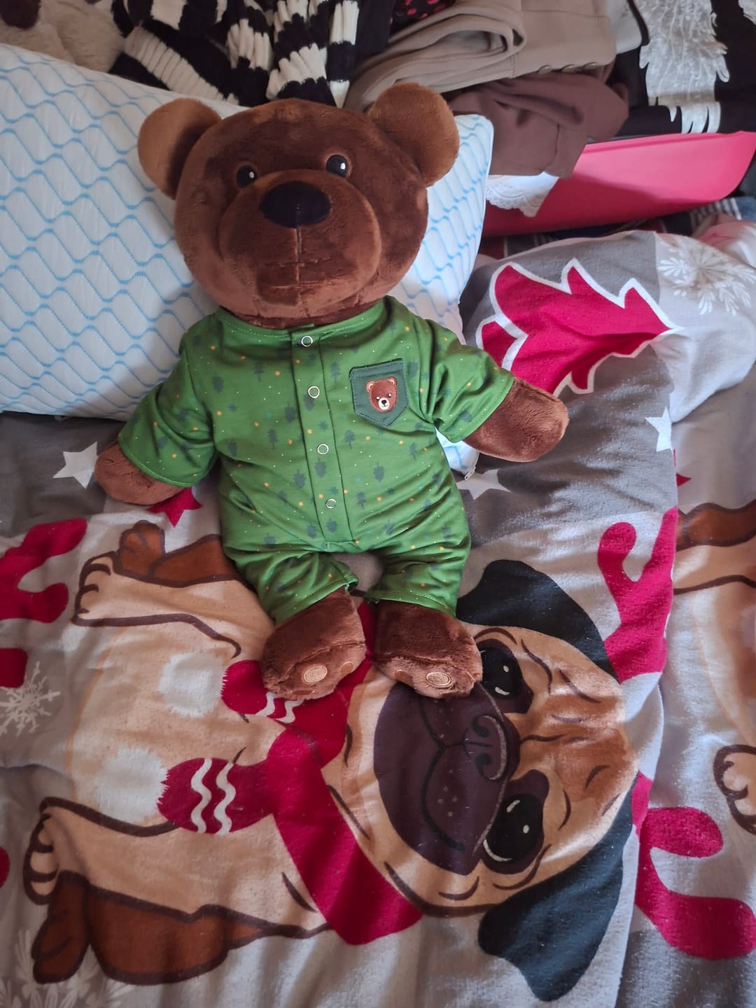 Customer photo review of Beer Kleding Winter Lotgenootje