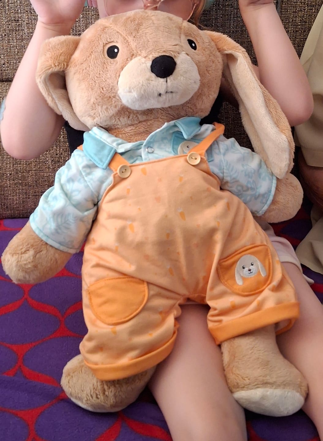 Customer photo review of Konijn Kleding Lente Lotgenootje